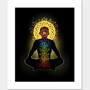 The 7 Chakras - Kundalini Yoga Posters and Art